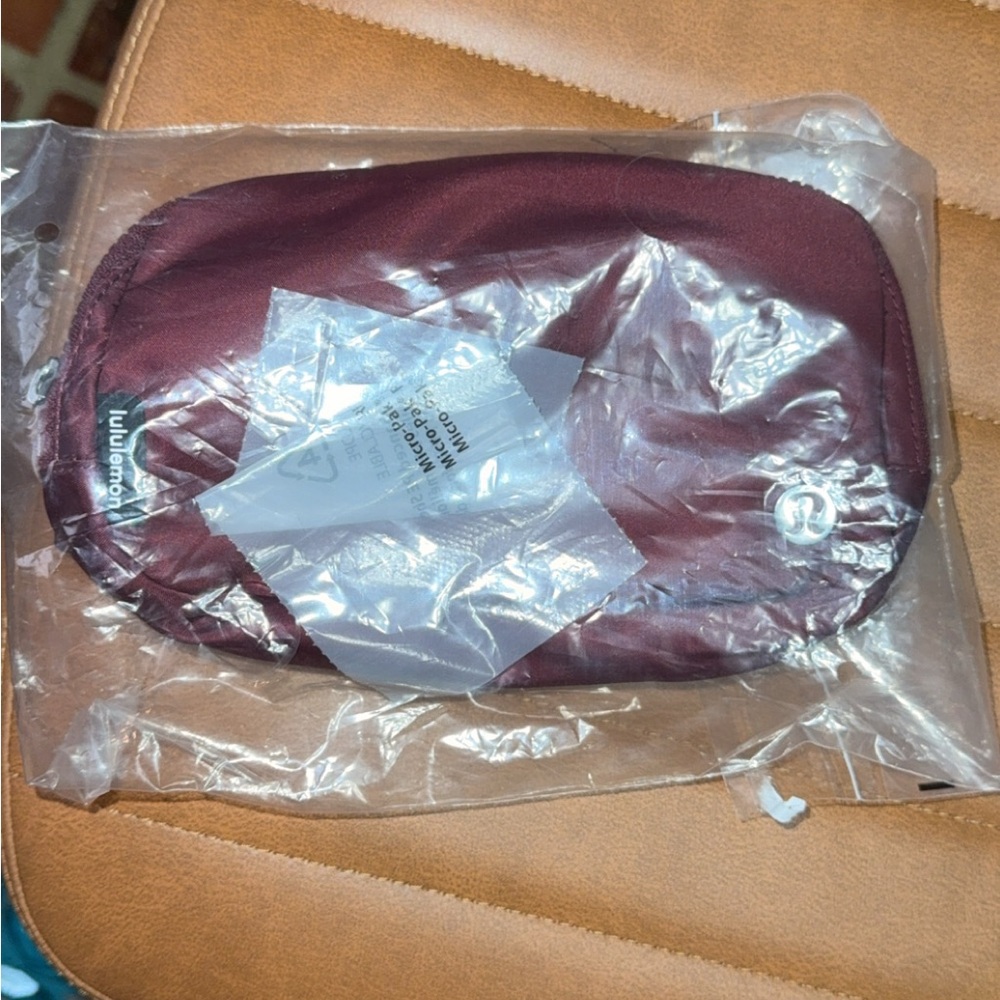 Brand New with tags and original packaging Lululemon Burgundy Belt Bag